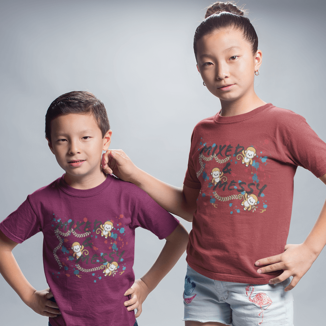 Kids' T-Shirt - Mixed & Messy