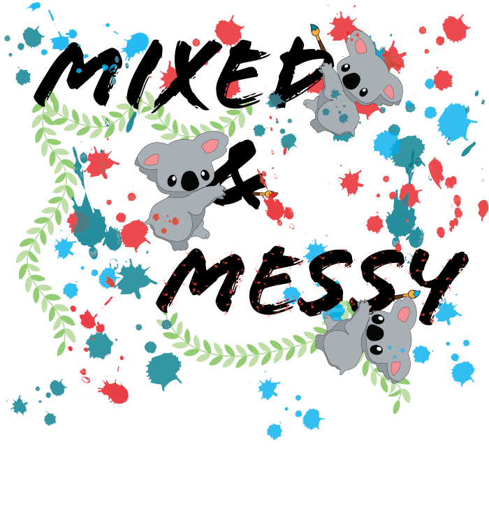 Toddler Premium T-shirt - Mixed & Messy