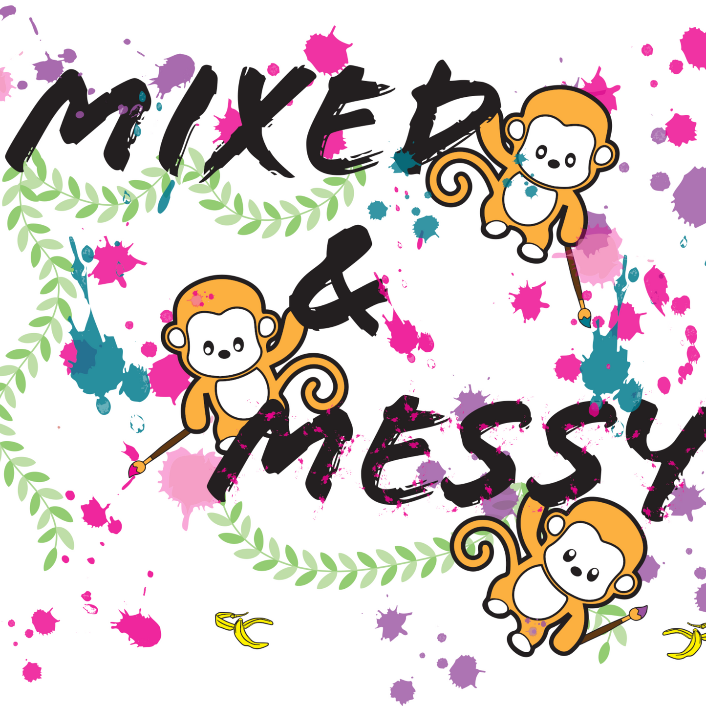 Toddler Premium T-Shirt - Mixed & Messy