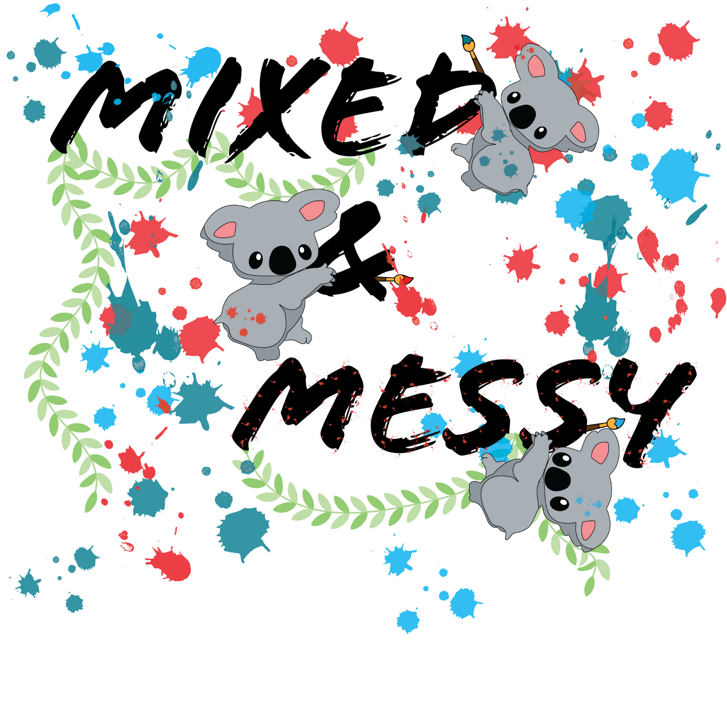 Kids' T-Shirt - Mixed & Messy