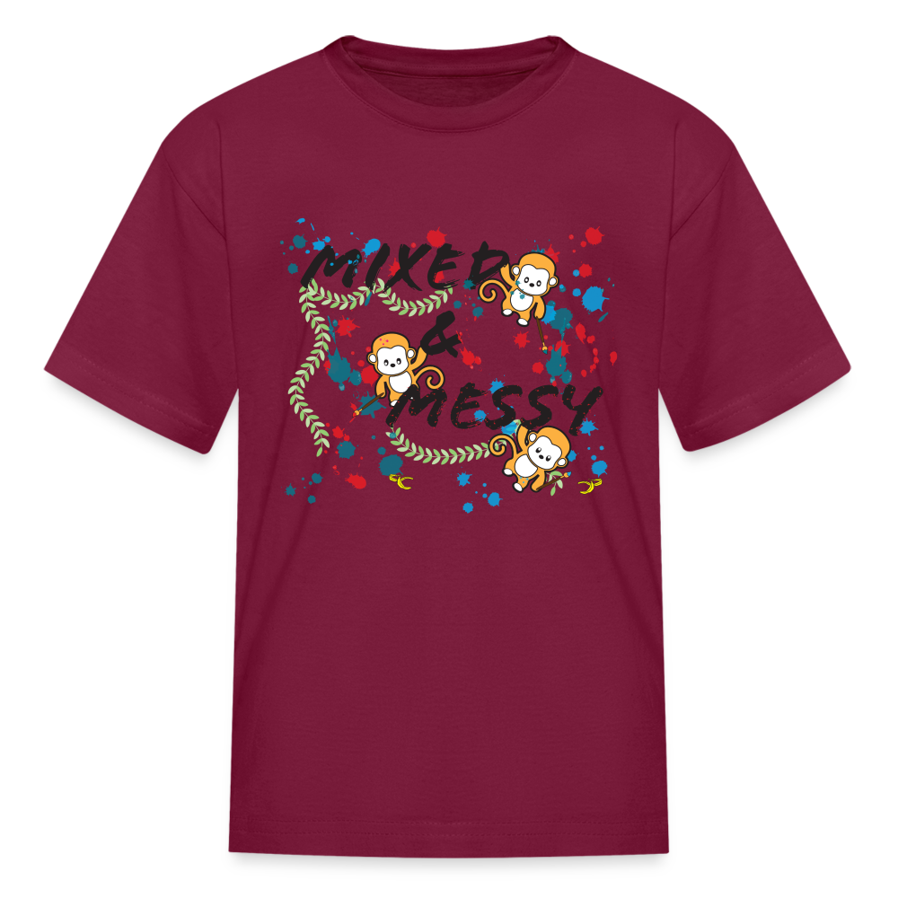 Kids' T-Shirt - burgundy