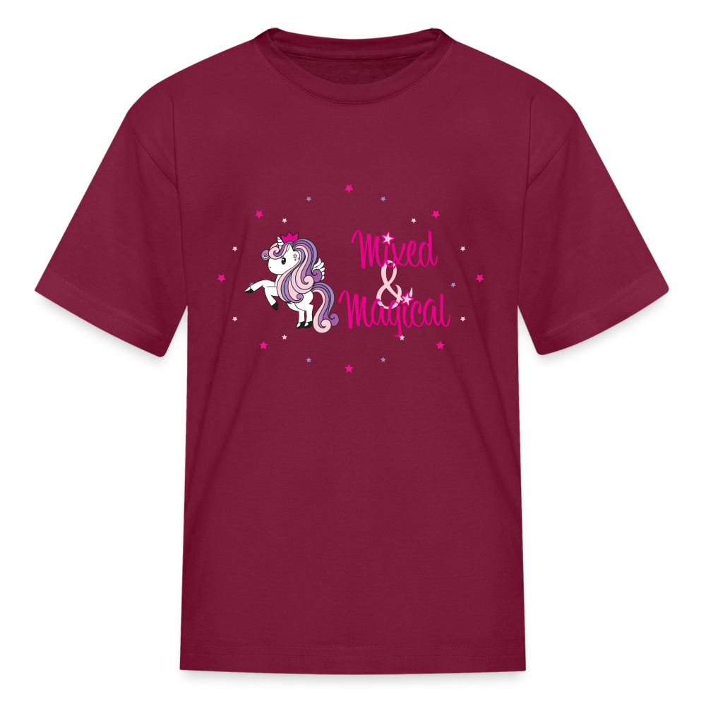 Kids' T-Shirt - burgundy