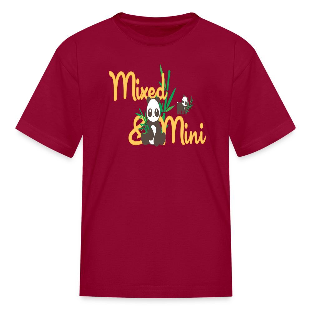 Kids' T-Shirt - Koala Bears - dark red