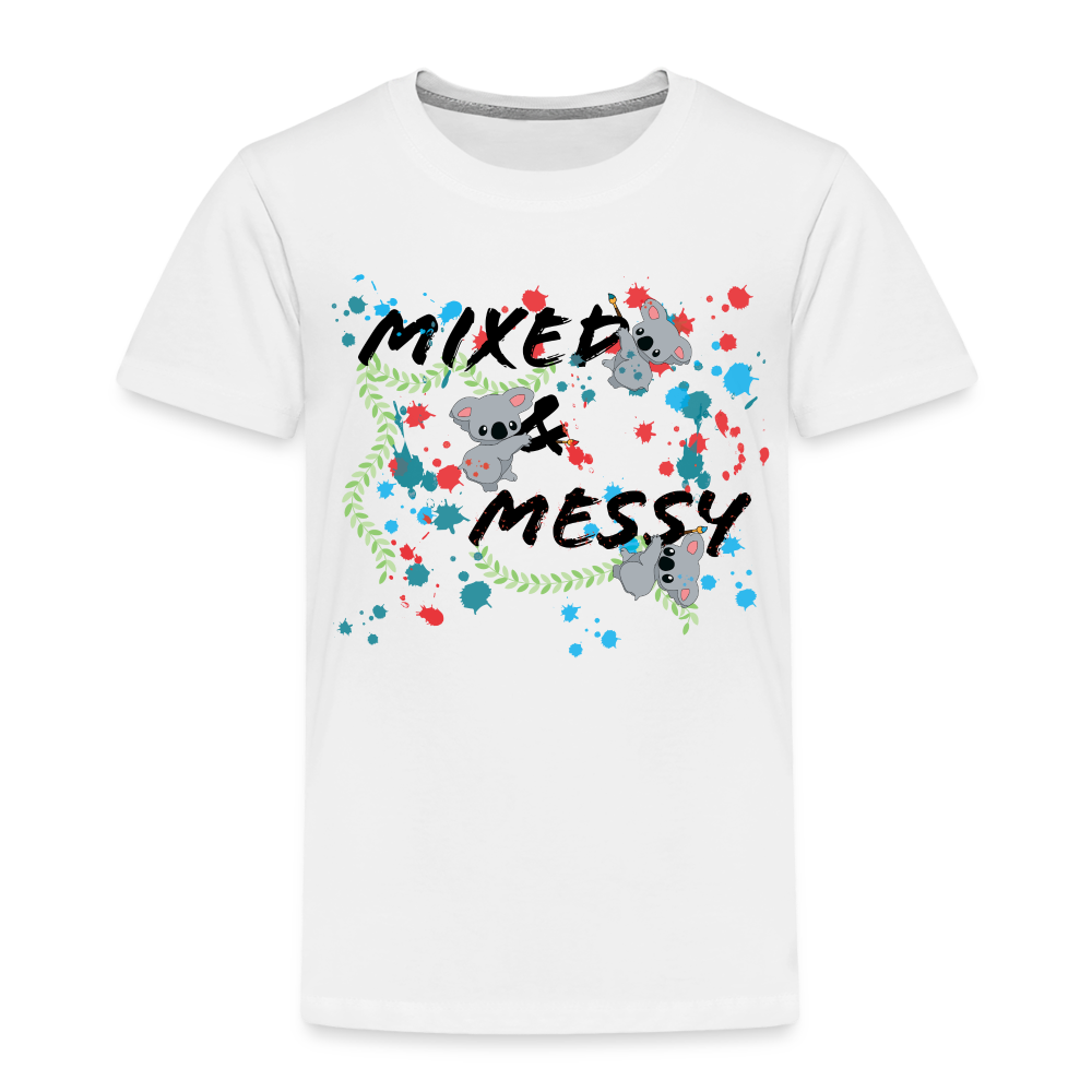 Toddler Premium T-Shirt - Mixed & Mini - white
