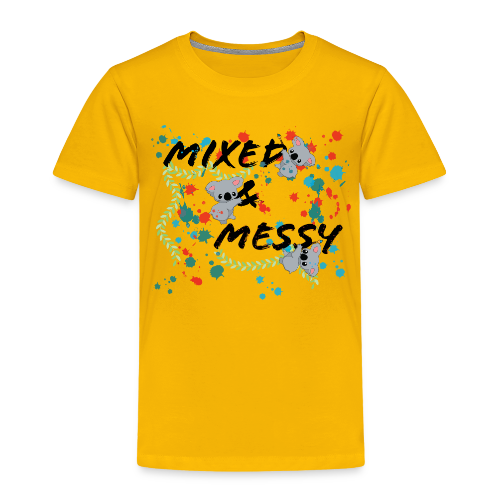 Toddler Premium T-Shirt - Mixed & Mini - sun yellow