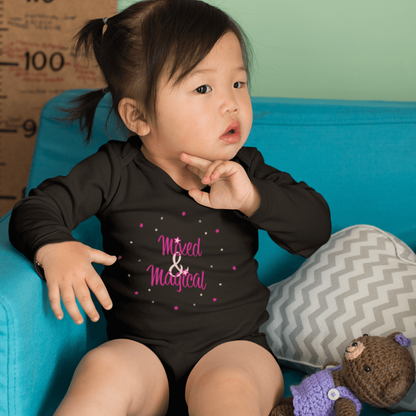 Organic Long Sleeve Onesie - Mixed & Magical