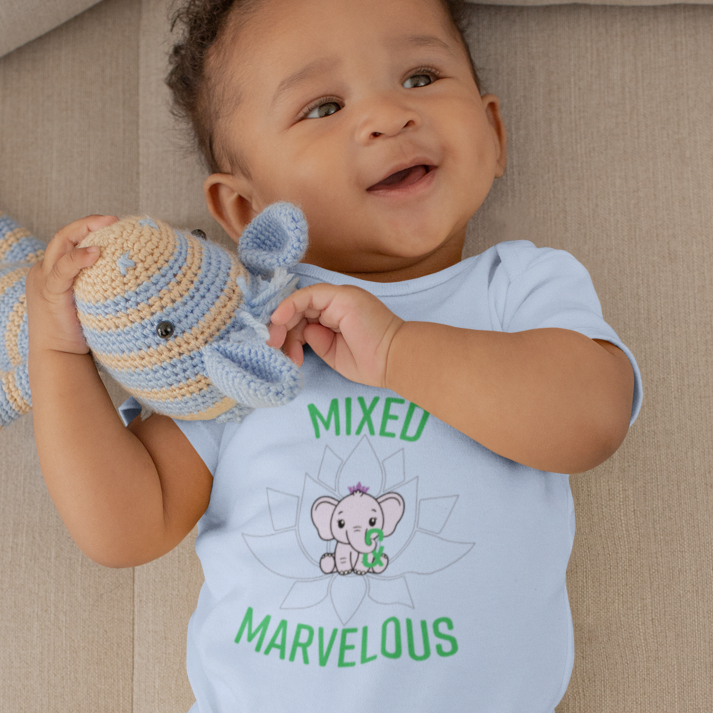 Short-Sleeve Organic Bodysuit - Mixed & Marvelous