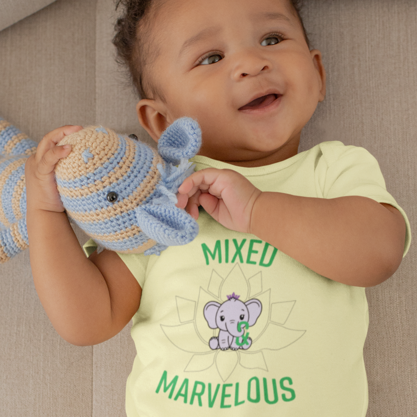 Short-Sleeve Organic Bodysuit - Mixed & Marvelous