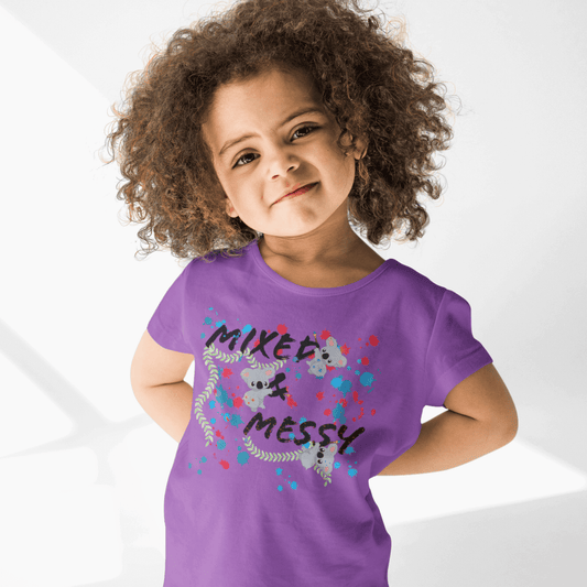 Toddler Premium T-Shirt - Mixed & Messy