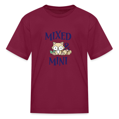 Kids' T-Shirt - burgundy