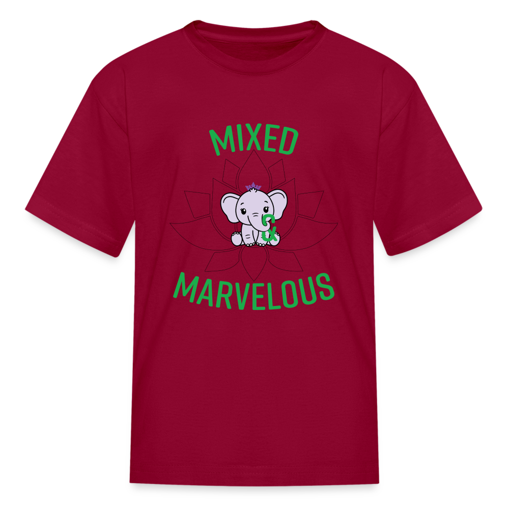 Kids' T-Shirt - dark red