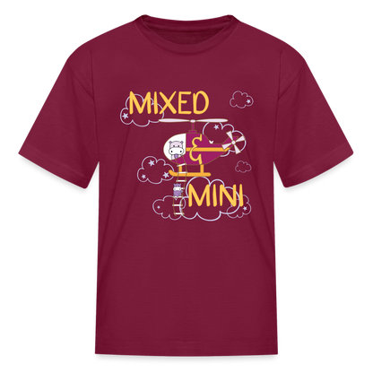 Kids' T-Shirt - burgundy