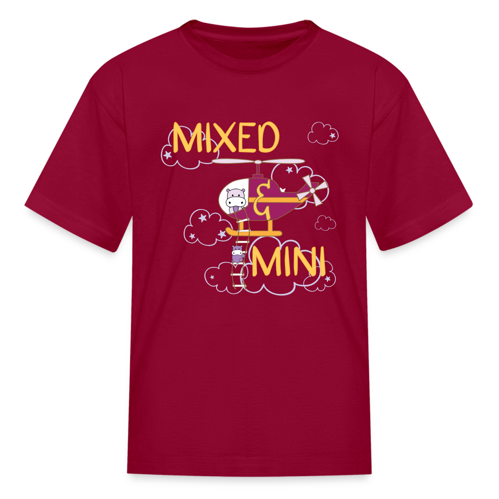 Kids' T-Shirt - dark red