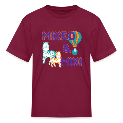 Kids' T-Shirt - burgundy