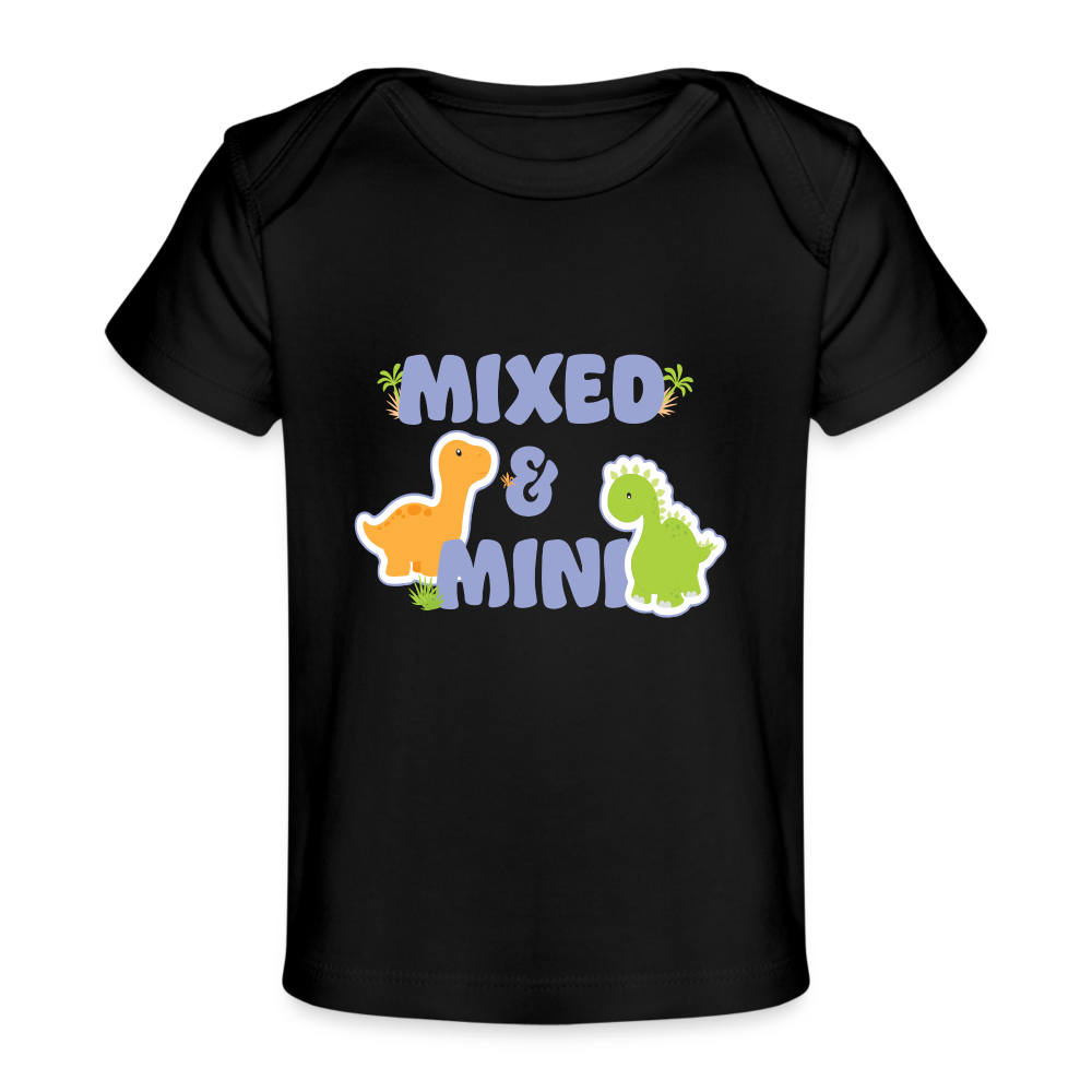 Organic Baby T-Shirt | Mixed & Mini - black