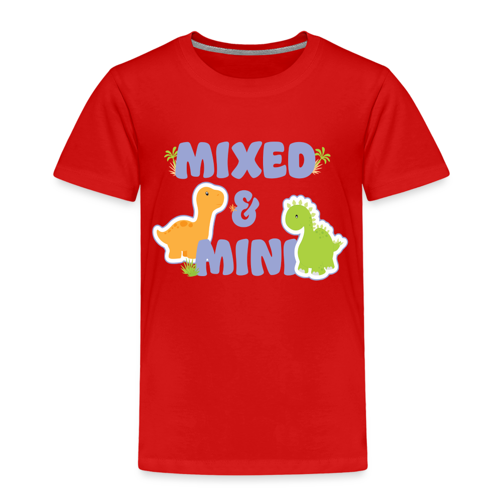 Toddler Premium T-Shirt - Mixed & Mini - red