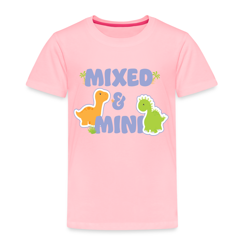 Toddler Premium T-Shirt - Mixed & Mini - pink