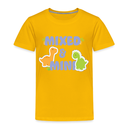 Toddler Premium T-Shirt - Mixed & Mini - sun yellow