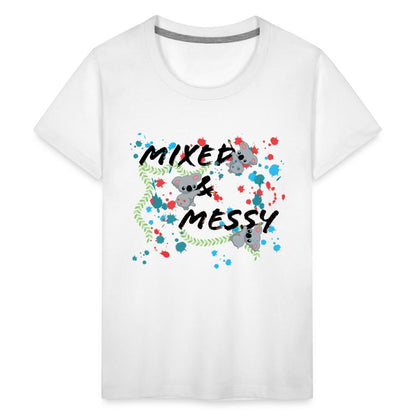 Toddler Premium T-shirt - Mixed & Messy